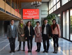中意坤偕意大利比萨大学副校长访问北京外国语